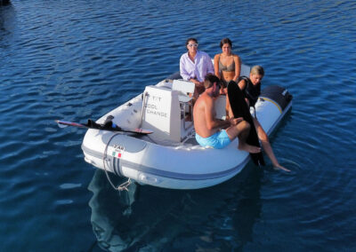 Cool Change catamaran rental Croatia with inflatable dinghy